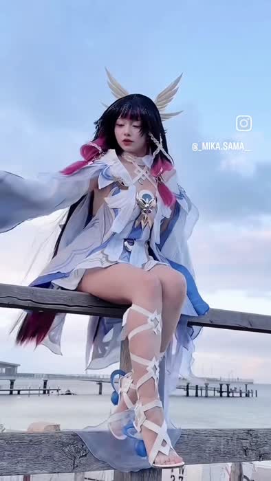Mika Genshin Impact Cosplay - Mikasama Ko-Fi Nude Videos